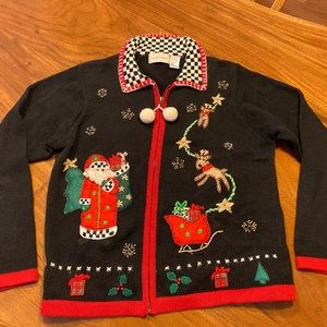 Christmas sweater. Women’s size medium. Waiting for your next party!